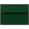 JAM Paper A7 Dark Green Premium Invitation Envelopes